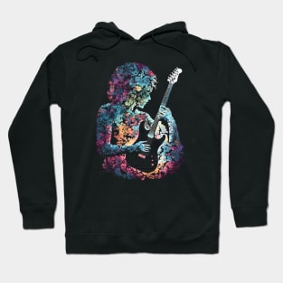 Guitar Player - Guitarist Playing Electric Guitar Hoodie